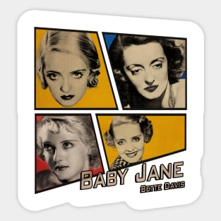 baby jane Sticker